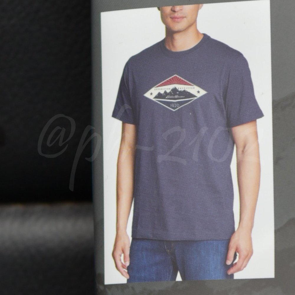 Eddie‎ Bauer Men's 2-Pack Ultra Soft Graphic & Crew T-Shirts